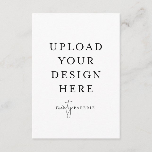 Carte de boîtier 3,5" x 5" - Portrait (Devant)