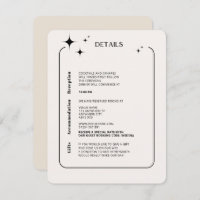 Carte de boîtier céleste d'ivoire moderne OLIVIA