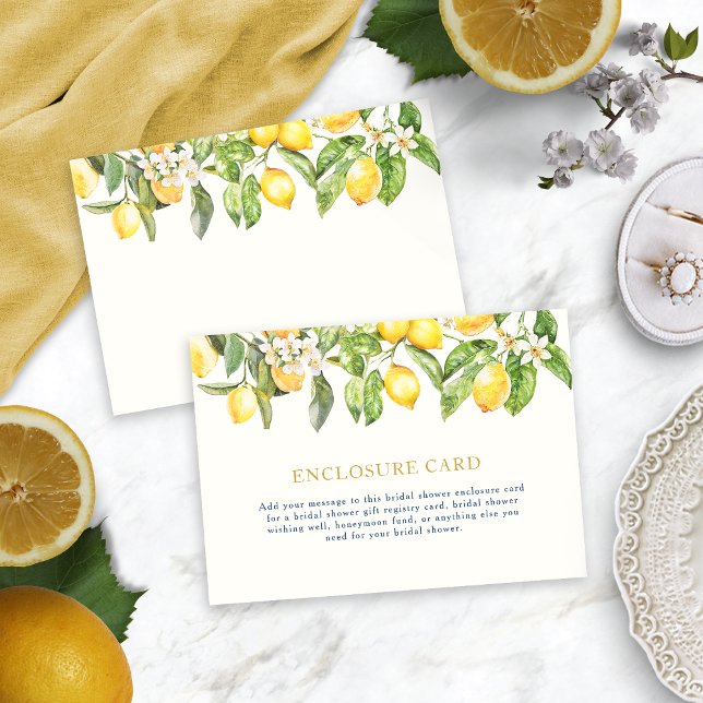 Carte de boîtier citron (Lemon Enclosure Card
)