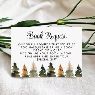 Carte de boîtier de demande de carnet de Baby show