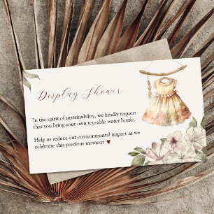 Carte de boîtier de douche d'affichage pour filles