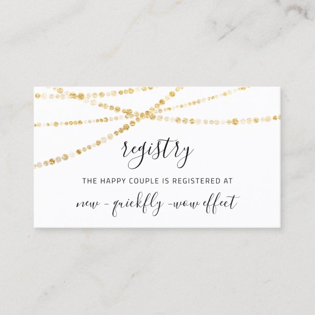 Carte de boîtier de réception du registre Blancs G (Devant)