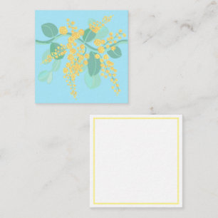 Carte de boîtier de wattle australien