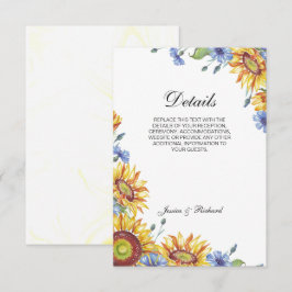 Carte de boîtier Détails de l'aquarelle Ukraine