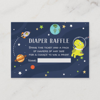 Carte de boîtier Dinosaur Space Diaper