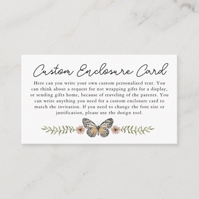 Carte de boîtier d'insertion personnalisée Fleur s (Devant)