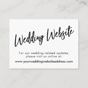 Carte de boîtier du site Web Mariage de script mod