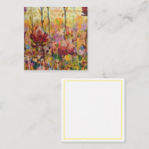 Carte de boîtier fleur sauvage australienne