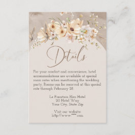 Carte de boîtier Mariage Dogwood Dreams