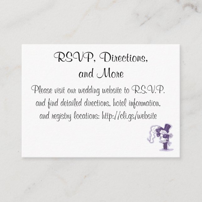 Carte de boîtier Mariage rétro cursive (Devant)