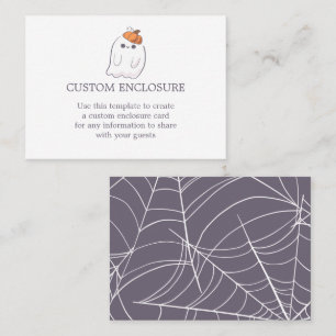 Carte de boîtier personnalisée du Citrouille fantô