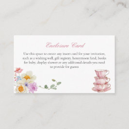 Carte de boîtier personnalisée pour Fleur sauvage 