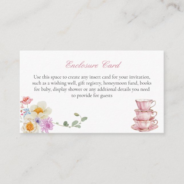 Carte de boîtier personnalisée pour Fleur sauvage  (Devant)