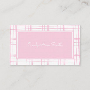 Carte de boîtier pour bébé écolière rose