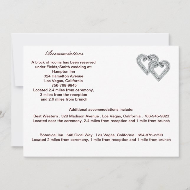 Carte de boîtier Tangerine Hearts personnalisée (Devant)