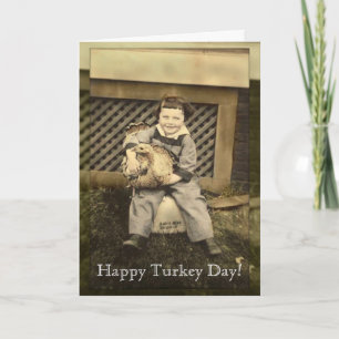 Carte de bon thanksgiving ! Photos vintages