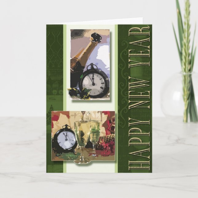 Carte de bonne année (Devant)