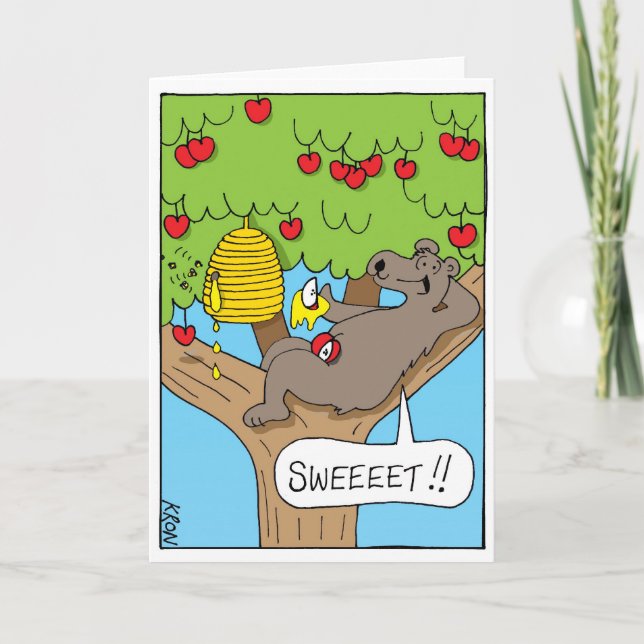 Carte de bonne année juive Rosh Hashanah (Devant)