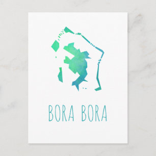 Carte de Bora Bora