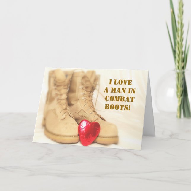 carte de bottes militaires (Devant)