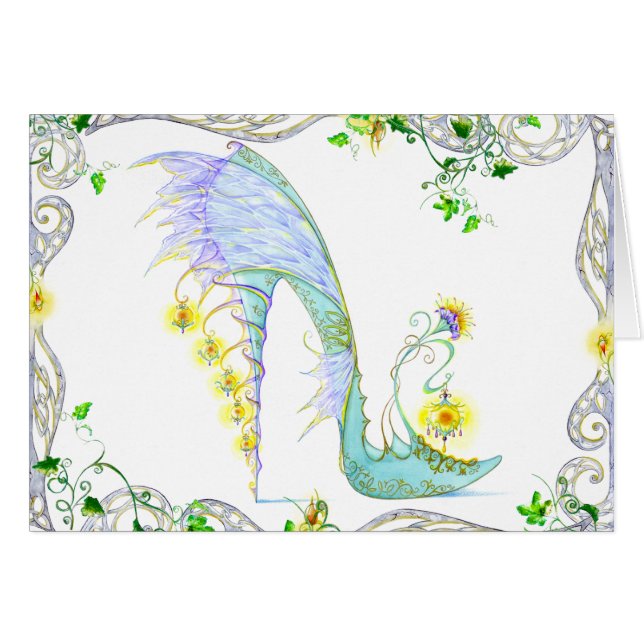 Carte de boule de féerie (Devant horizontal)