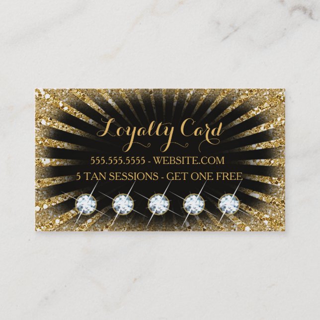 Carte de bronzage de la fidélité 311 (Devant)