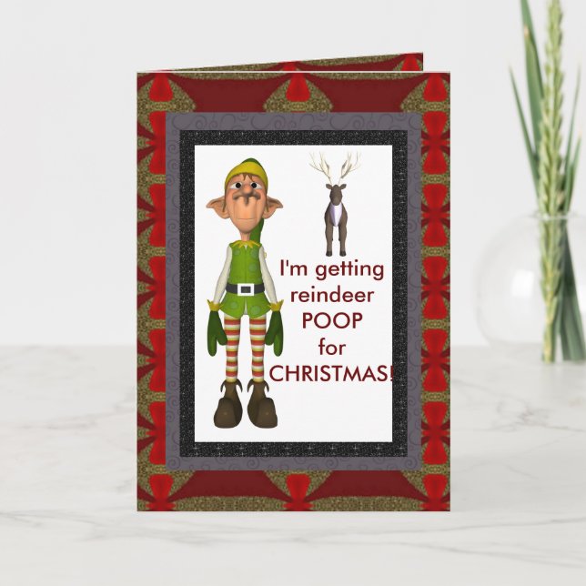 Carte de caca de rennes. (Devant)