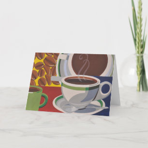 Carte de café de point de vue