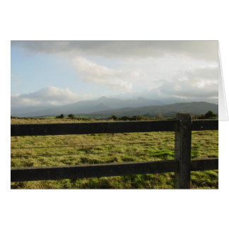 Carte de campagne irlandaise