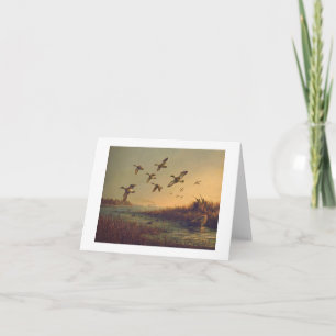 Carte "de canards orientaux de rivage" de Paul