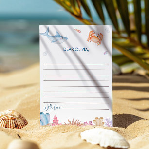 Carte de capsule temporelle pour le 1er anniversai