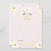 Carte de capsule temporelle pour le 1er anniversai