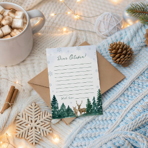 Carte de capsule temporelle Winter ONEderland