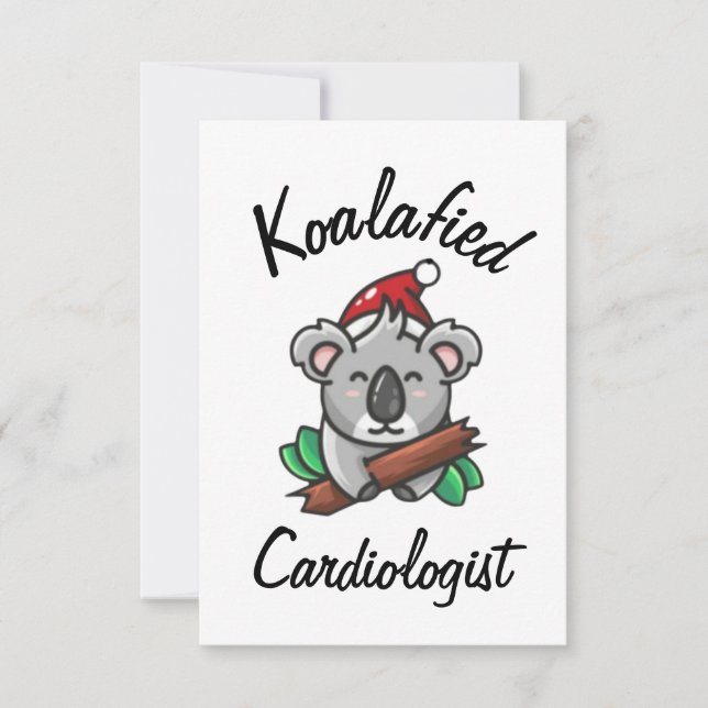 Carte de cardiologue Koalafied (Devant)