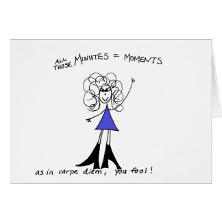 Carte de Carpe Diem Crazyhair