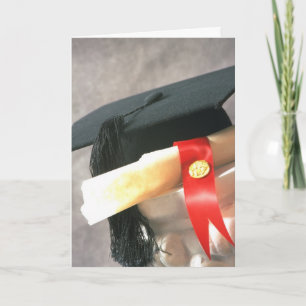 Carte de casquette et de diplôme