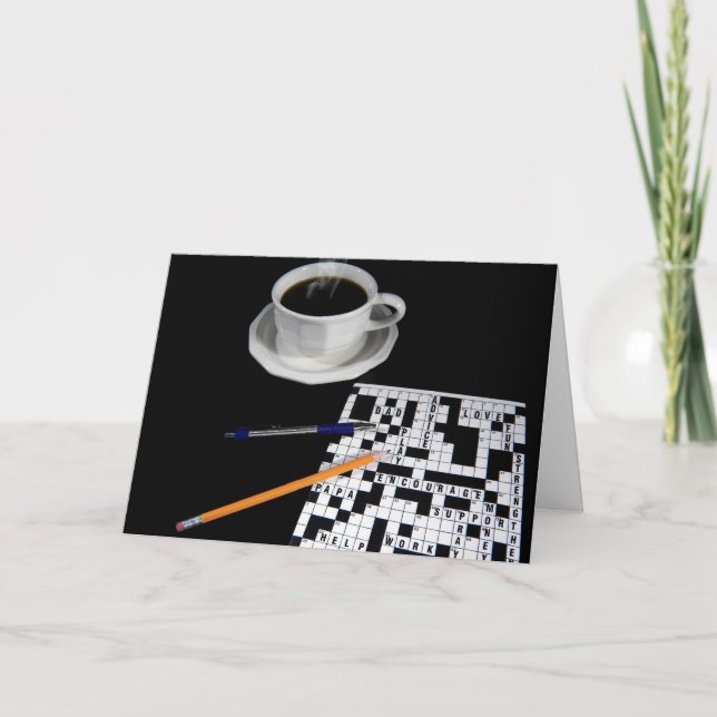 Carte de casse-tête papa (Devant)