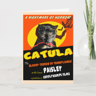 Carte de Catula Halloween