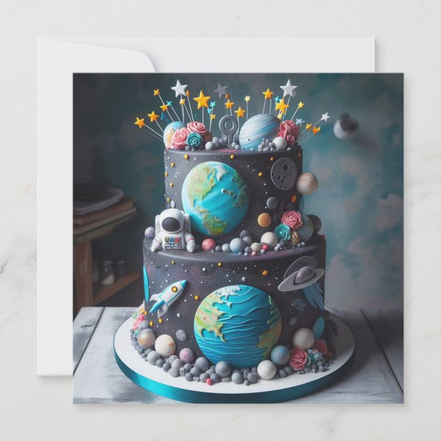 CARTE DE CE GÂTEAU ANNIVERSAIRE DE ENFANT MONDIAL (Devant)