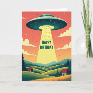 Carte de célébration Retro Beam