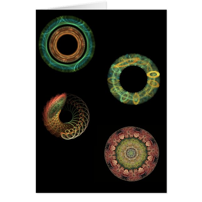 Carte de cercles (Devant)