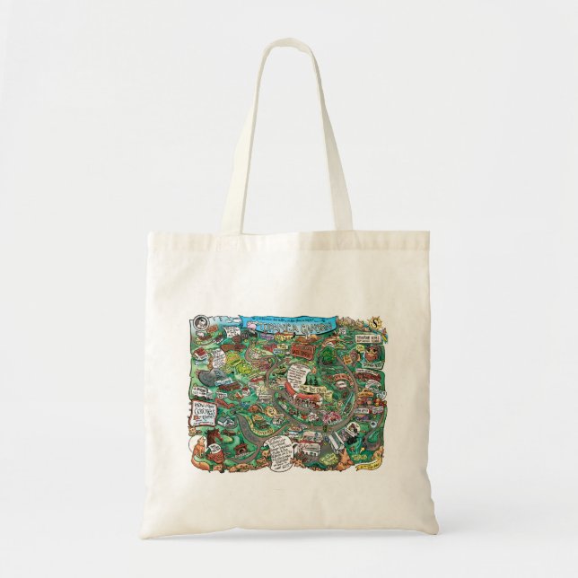 Carte de chambre - Sac fourre-tout (Devant)