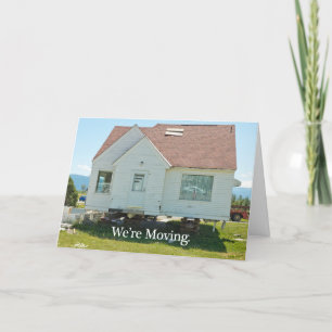 Carte de changement d'adresse : Nous sommes en tra