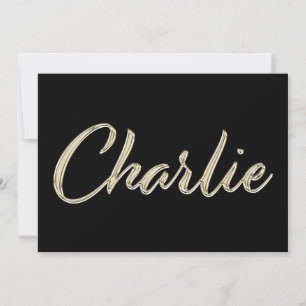 Carte de Charlie White Gold