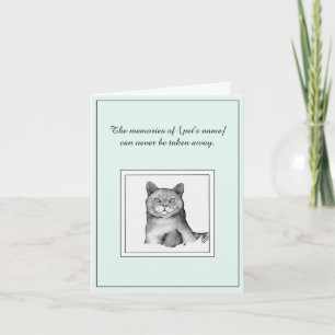 Carte de chat britannique Shorthair Sympathy