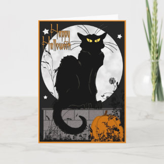 Carte "de chat noir"