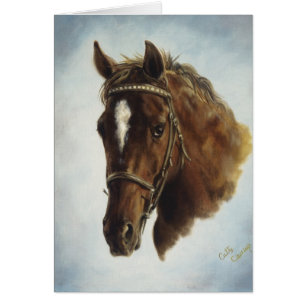 Carte de cheval de représentation