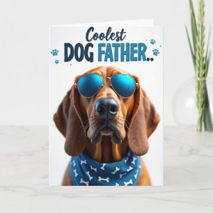 Carte de chien élégant rayé