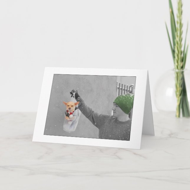 CARTE DE CHIWAWA DE NOËL (Devant)