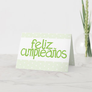 Carte de cime Feliz Cumpleaños